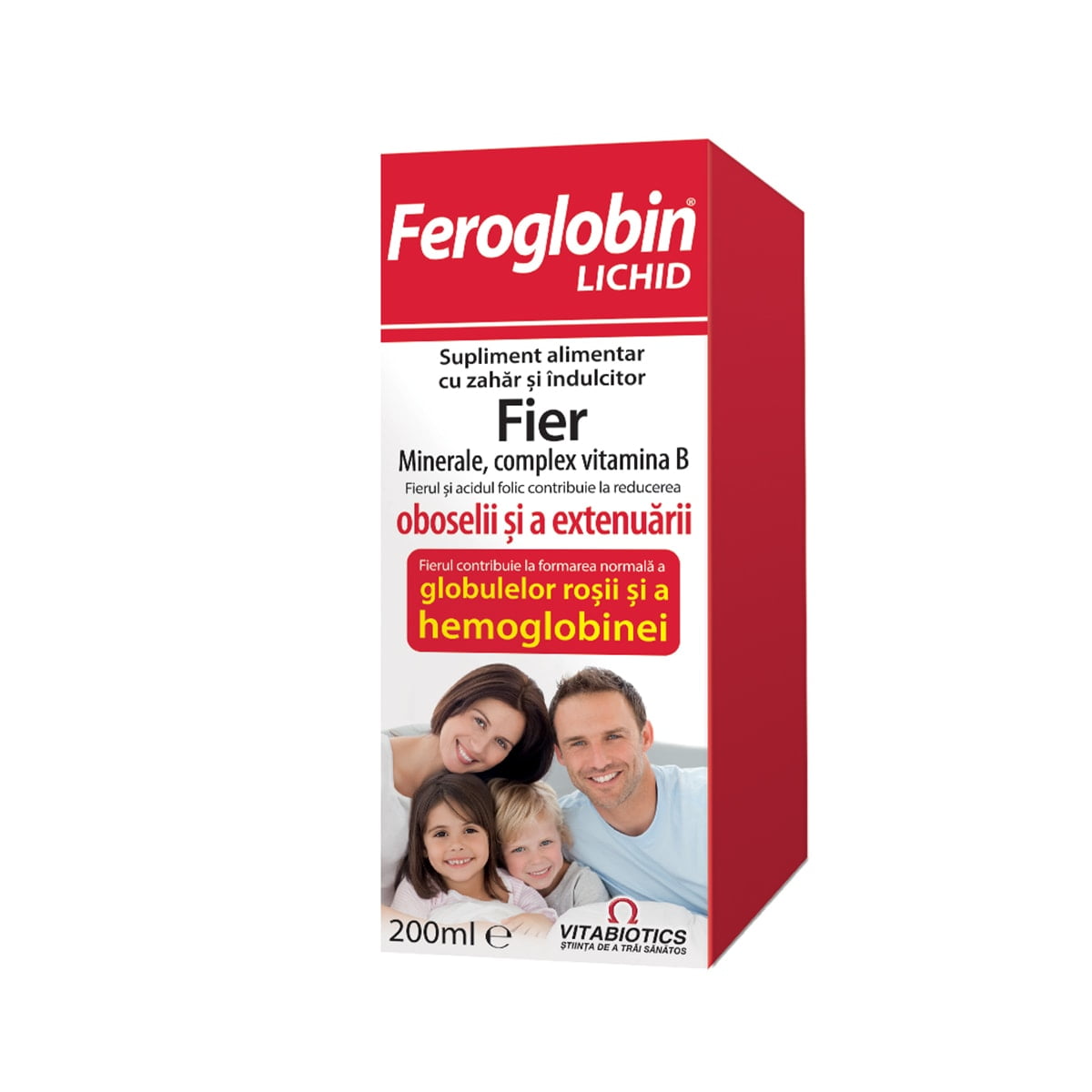 Feroglobin B12 sirop Feroglobin B12 sirop, 200 ml, Vitabiotics