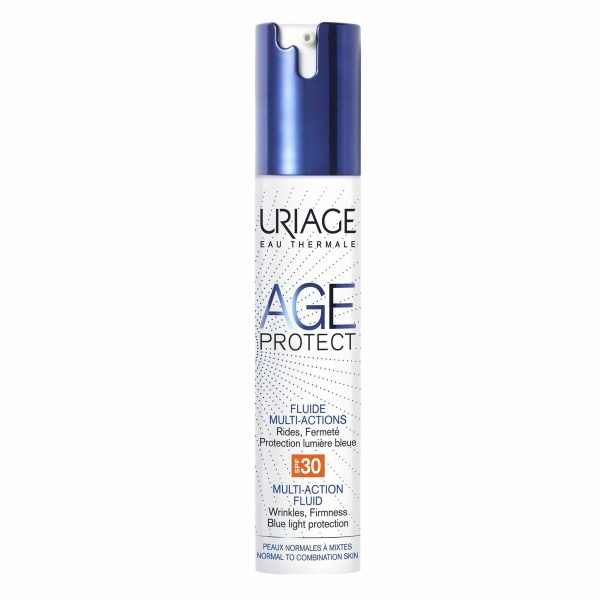 Fluid antiaging multi-action cu SPF 30 Age Protect Fluid antiaging multi-action cu SPF 30 Age Protect, 40 ml, Uriage