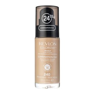 Fond de ten ColorStay pentru ten mixt si gras SPF15 Fond de ten ColorStay pentru ten mixt si gras SPF15, Nuanta 240, 30 ml, Revlon Cosmetics