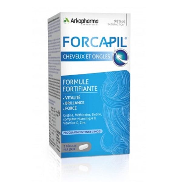 Forcapil par si unghii Forcapil par si unghii, 180 capsule, Arkopharma