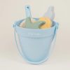 Galetusa  Accesorii pentru Plaja si Nisip din Silicon - Baby Blue, Little Prints