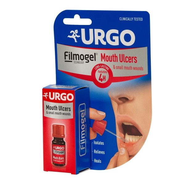 Tratament Anti-Afte cu Aromă de Fructe Filmogel, 6 ml, Urgo