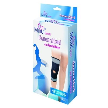 Genunchiera Sport Neopren marimea S , 1 bucata, Minut