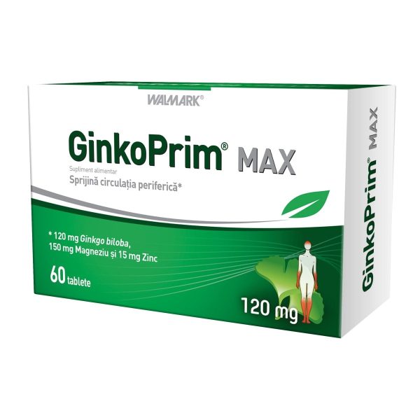 Ginkoprim Max 120 mg , 60 tablete,  Walmark