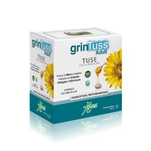GrinTuss Adult pentru tuse seaca si productiva Ostart Plus Ca K2 D3, 20 comprimate, Fiterman