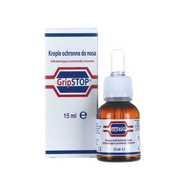 Grip Stop picaturi nazale, 15 ml, Plantamed