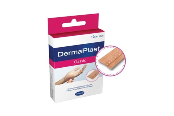 HARTMANN Dermaplast Clasic plasturi HARTMANN Dermaplast Clasic plasturi, 6x10cm, 10 bucati