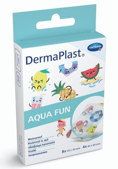 HARTMANN Dermaplast Plasturi Aqua Fun Kids, 12 plasturi