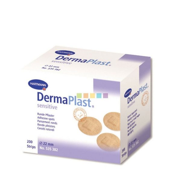 HARTMANN Dermaplast rotund plasturi, 200 bucati