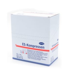HARTMANN Es-Kompressen Comprese sterile in 8 straturi, 10cm x 10cm, 25 bucati
