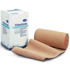 HARTMANN Putterbinde Fasa elastica pentru compresie puternica HARTMANN Putterbinde Fasa elastica pentru compresie puternica, 10cm x 5m, 1 bucata