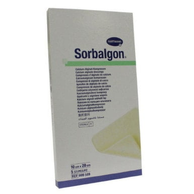 HARTMANN  Sorbalgon Pansament Alginat Ca, 10 x20cm, 5 bucati