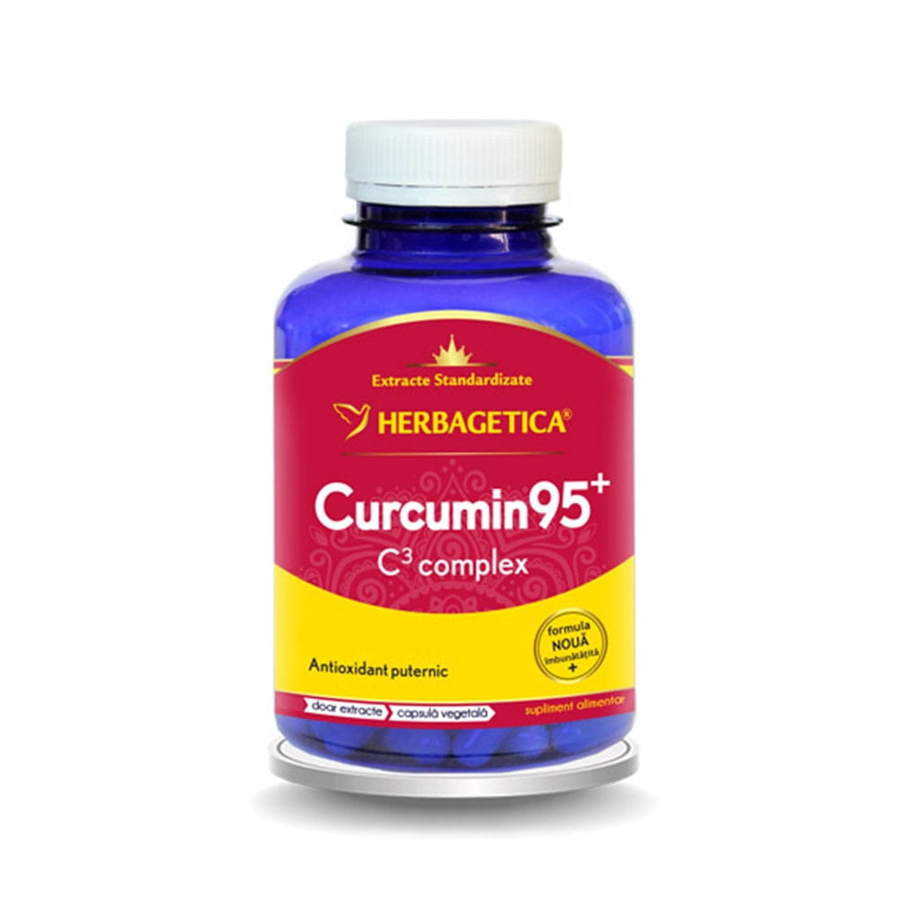 HERBAGETICA Curcumin95 C3 Complex, 120 capsule