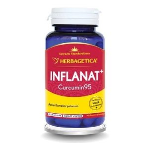 HERBAGETICA Inflanat Curcumin95, 30 capsule