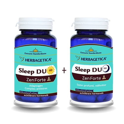 HERBAGETICA Sleep Duo Am/Pm Zen Forte, 30 cps 30 cps