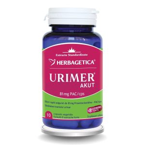 HERBAGETICA Urimer Akut HERBAGETICA Urimer Akut, 10 capsule 10 capsule