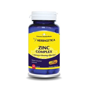 HERBAGETICA Zinc Complex, 60 capsule