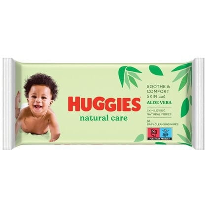 HUGGIES Aloe servetele copii x56buc HUGGIES Aloe servetele copii x56buc,(2430300)