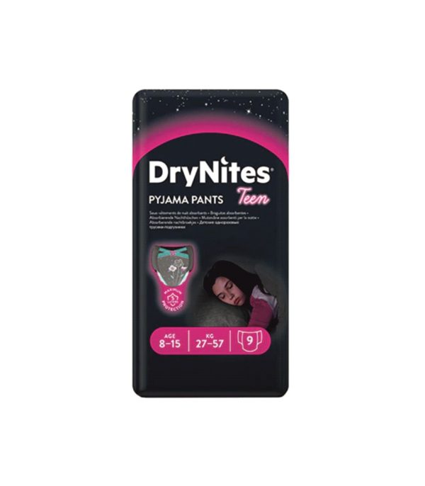 HUGGIES Drynites Girl 8-15ani, 27-57kg, Chilotei de Noapte 2144057