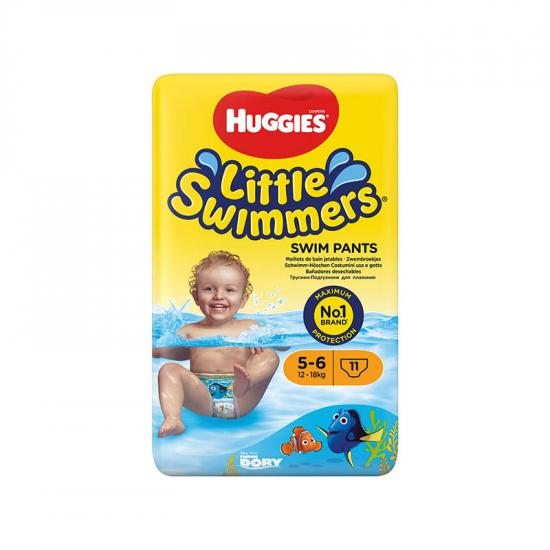 HUGGIES Litle Swimmers, Numarul 5-6 11-18kg, 11 bucati 1834230