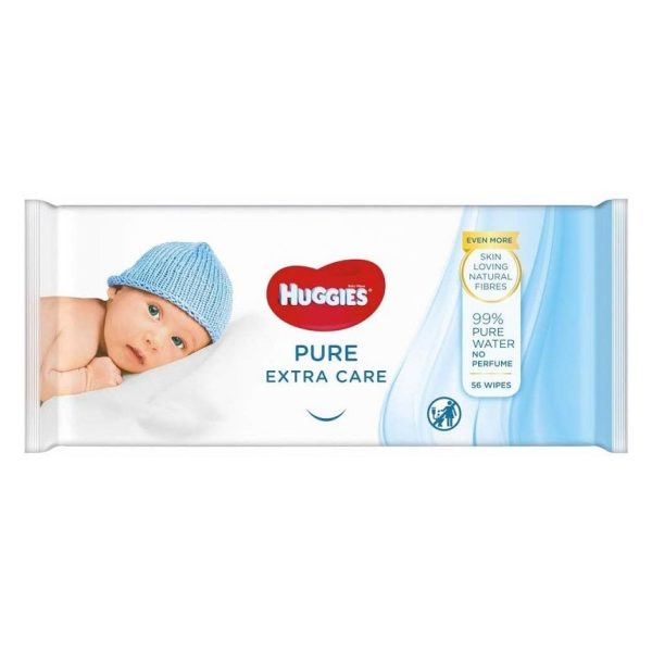 HUGGIES Pure Extra Care, 56 bucati 1268399
