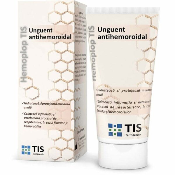 Hemoplop Tis unguent antihemoroidal, 50 ml, Tis