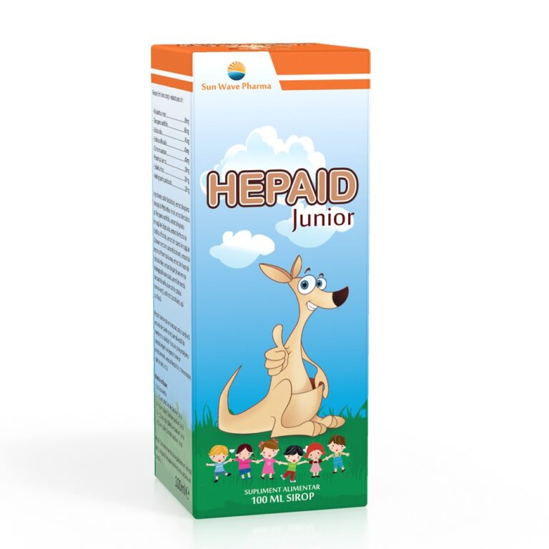 Hepaid junior sirop, 100 ml, Sun Wave Pharma - Farmacia Morpheus