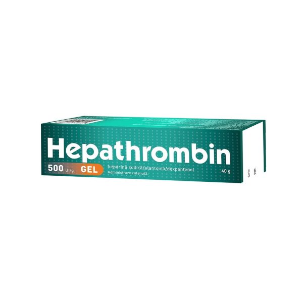 Hepathrombin gel 500UI/g, 40 g, Stada