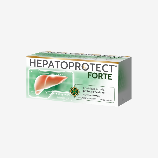 Hepatoprotect Forte, 50 comprimate, Biofarm