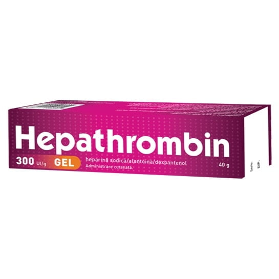 Hepatrombin 300 UI/g gel Hepatrombin 300 UI/g gel, 40 g, Stada