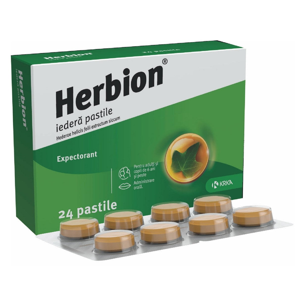 Herbion Iedera Herbion Iedera, 24 pastile, KRKA
