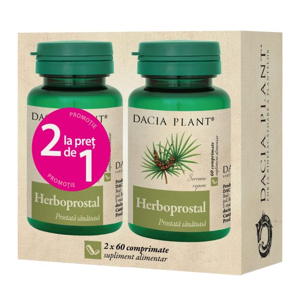 Herboprostal, 60 comprimate, 11 gratis, Dacia Plant