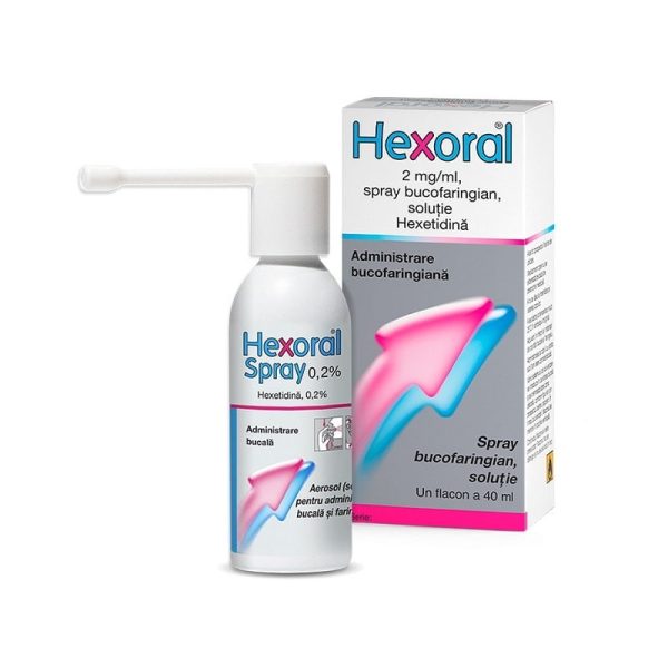 Hexoral spray 2mg, 40 ml, Johnson&Johnson