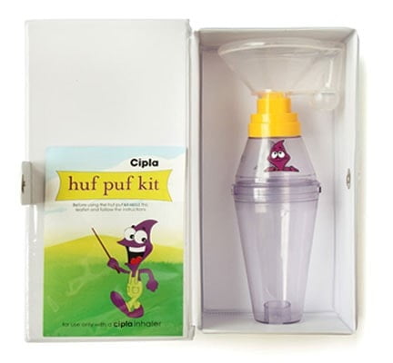 Huf Puf Baby Mask Zerostat VT Spacer, Cipla