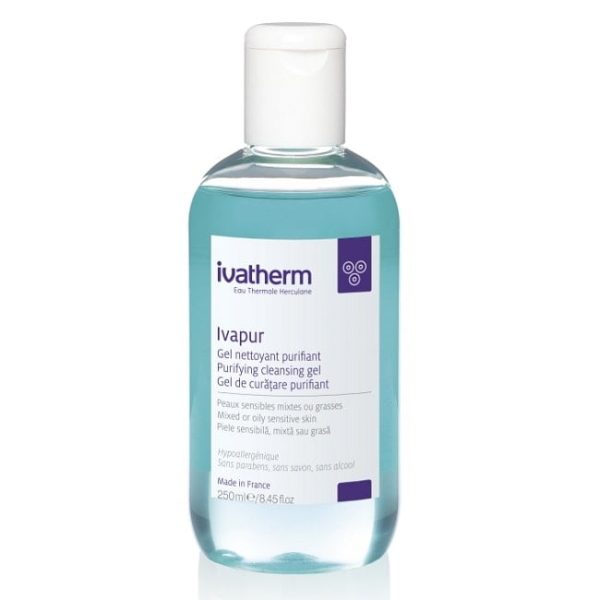 IVATHERM Gel de curatare purifiant Ivapur, 250 ml