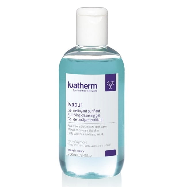 IVATHERM Gel de curatare purifiant Ivapur, 250 ml