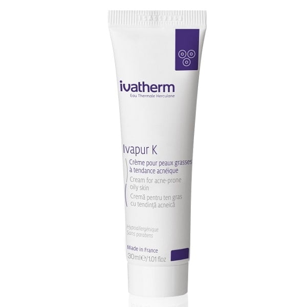 IVATHERM Ivapur K Crema Ten Gras cu Tendinta Acneica x30ml