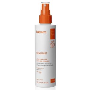 IVATHERM Sunlight Lapte Protectie Solara Adulti SPF50 x200ml