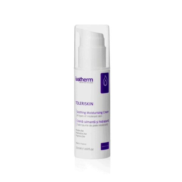 IVATHERM Toleriskin Crema Calmanta si Hdiratanta x50ml - X21229 - IVATHERM IVATHERM Toleriskin Crema Calmanta si Hdiratanta x50ml
