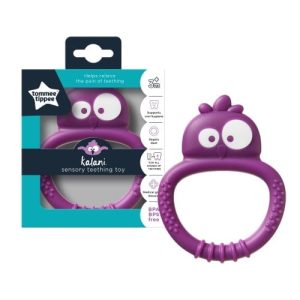 Inel Gingival Teethe Kalani Mini Mov Inel Gingival Teethe Kalani Mini Mov, 3L, TT0364, 1 buc, TOMMEE TIPPEE