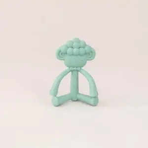 Jucarie Dentitie Cleo Oita Sage Verde, 1 buc, Little Prints
