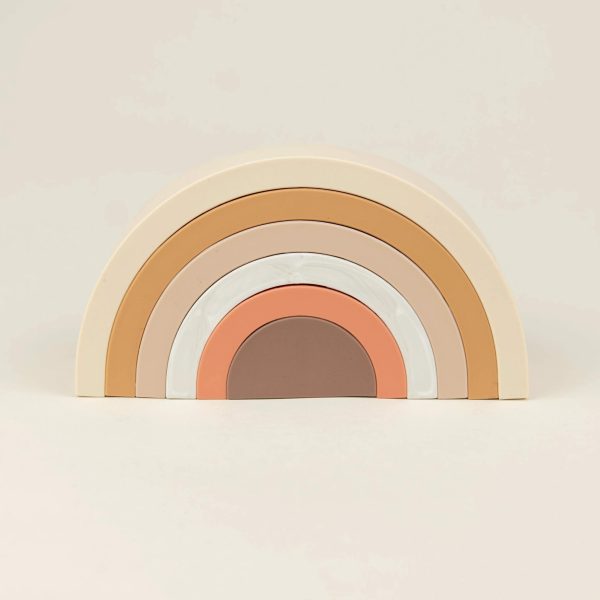 Jucarie pentru Dezvoltare din Silicon Rainbow Classic, Little Prints