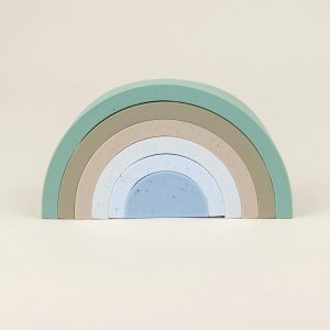 Jucarie pentru Dezvoltare din Silicon Rainbow Sage Jucarie pentru Dezvoltare din Silicon Rainbow Sage, Little Prints