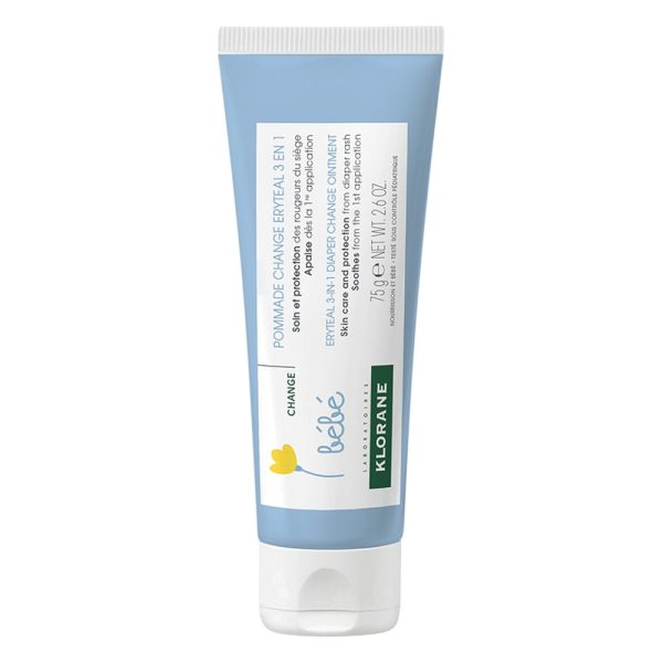 KLORANE BEBE Unguent 3-in-1 pentru schimbarea scutecului Erytheal