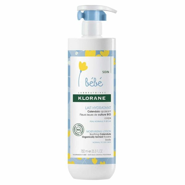 KLORANE Lapte hidratant de masaj pentru copii KLORANE Lapte hidratant de masaj pentru copii, 750 ml, Klorane Bebe