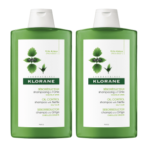 KLORANE Pachet Sampon cu extract de urzica pentru reglarea sebumului KLORANE Pachet Sampon cu extract de urzica pentru reglarea sebumului, 400 ml 400 ml