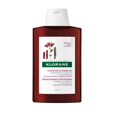 KLORANE Sampon stimulant si fortifiant cu chinina si vitamine B, 100 ml