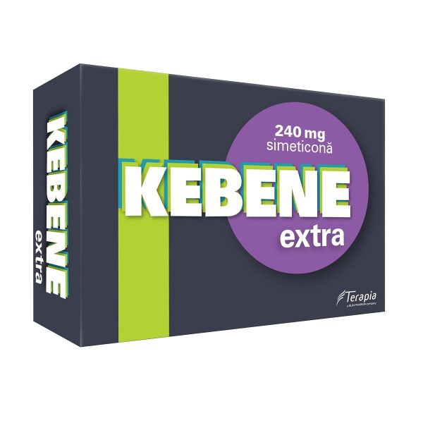 Kebene Extra Simeticona 240 mg, 30 capsule, Terapia