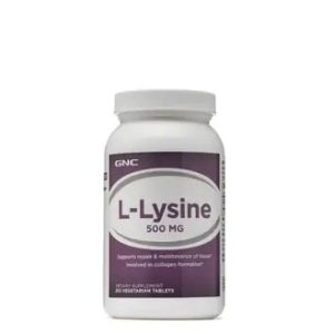 L-Lysine 500mg, 100 tablete, GNC