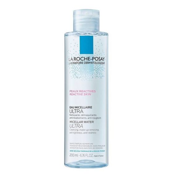 LA ROCHE POSAY Apa micelara pentru pielea reactiva, hipersensibila Ultra, 200 ml